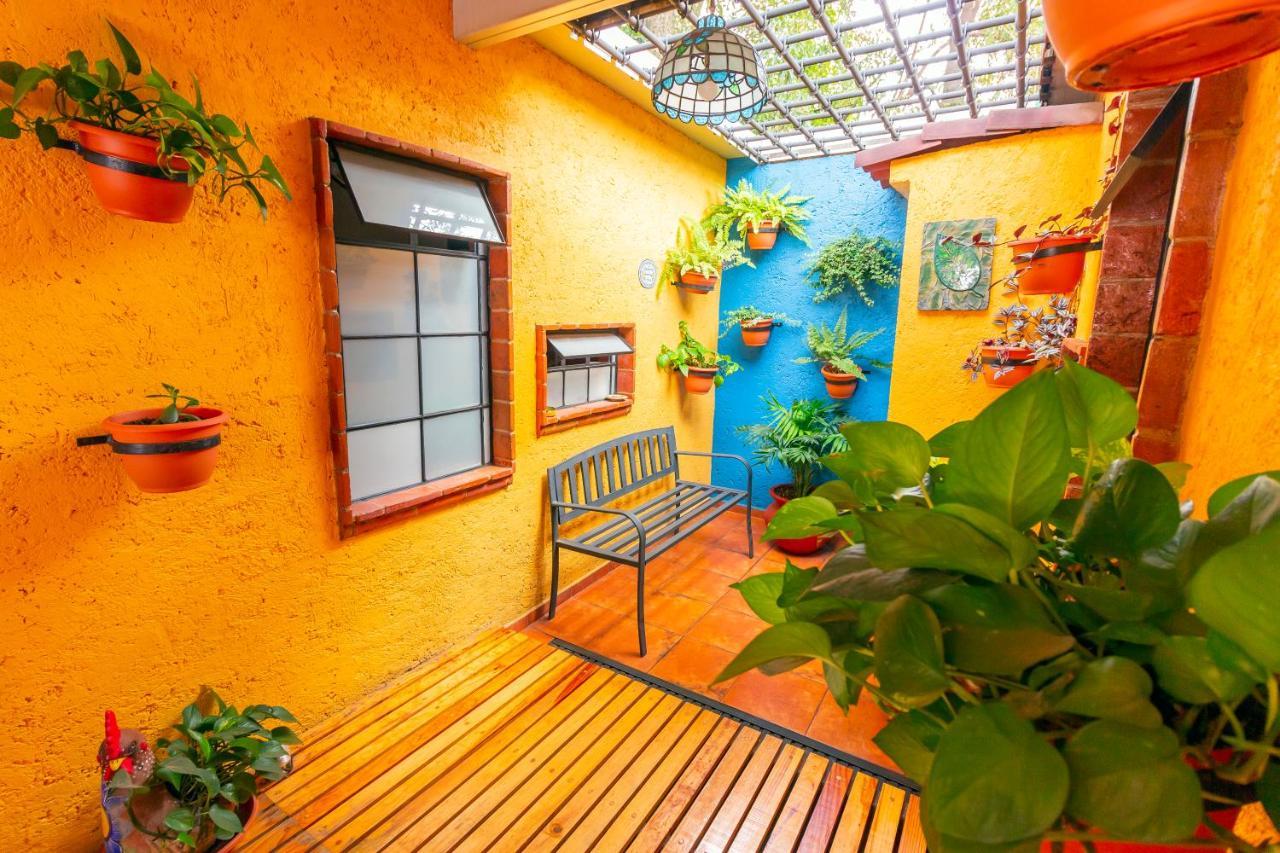 Mex Suites Casa Azul B&B Meksika Dış mekan fotoğraf