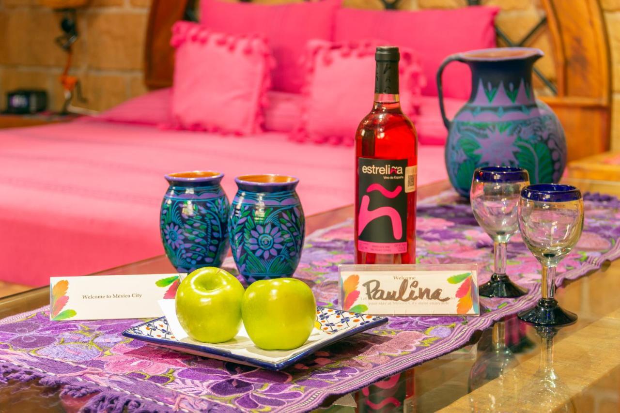 Mex Suites Casa Azul B&B Meksika Dış mekan fotoğraf